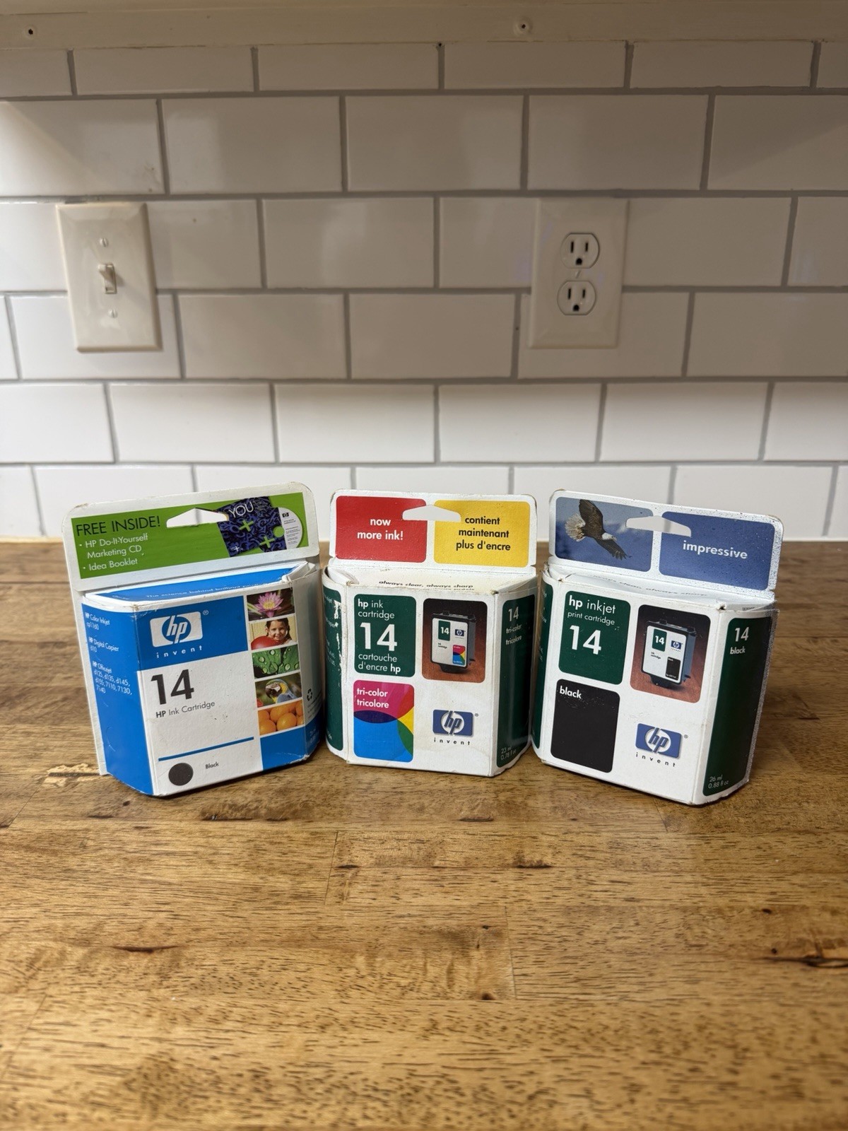 HP Invent 14 Ink Cartridge Black, Tri-Color
