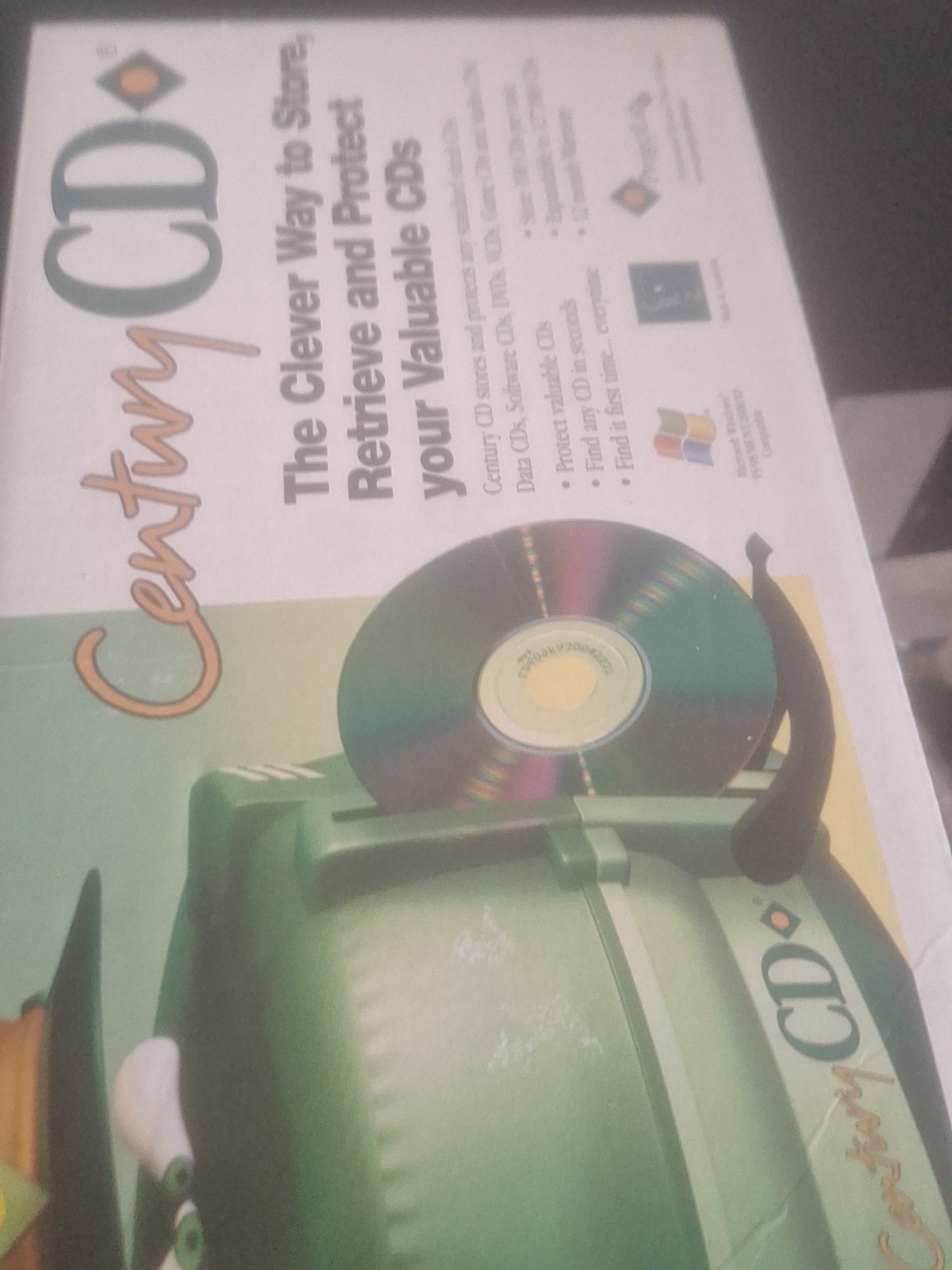 Century CD CD/DVD Jukebox Storage - 100 CD/DVD/Discs USB