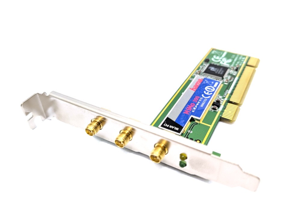 Hama Mimo 300 Express 00062732 BL MLL E186014 WLAN PCI Adapter Card