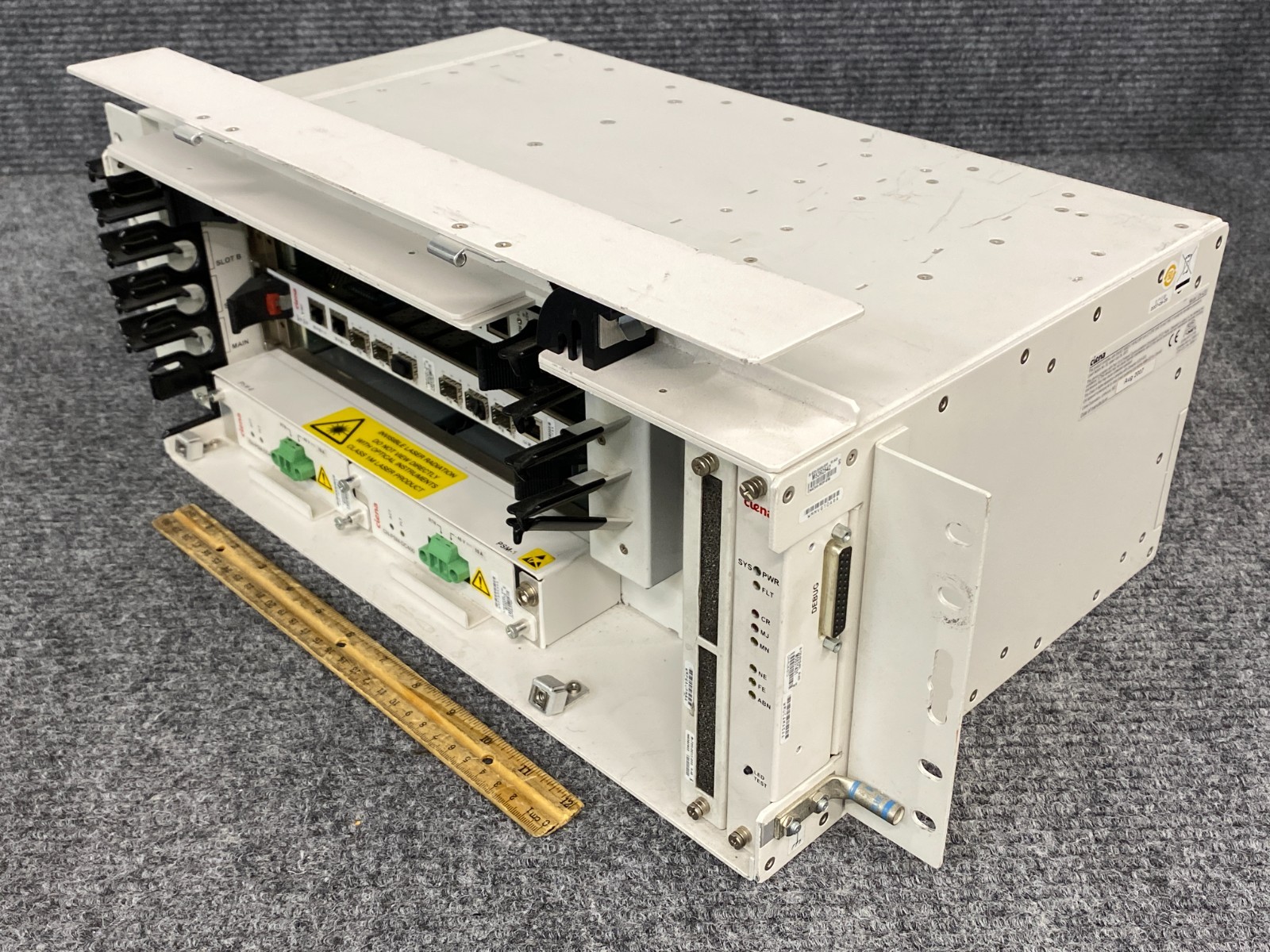 Ciena CN 4200 5-Slot Advanced Services Platform w/ 2x Flexport Modules (As Is)
