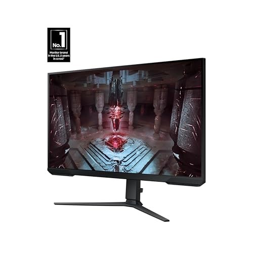 SAMSUNG 27" ODYSSEY G51C QHD 165HZ 1MS HDR10 GAMING MONITOR - BLACK