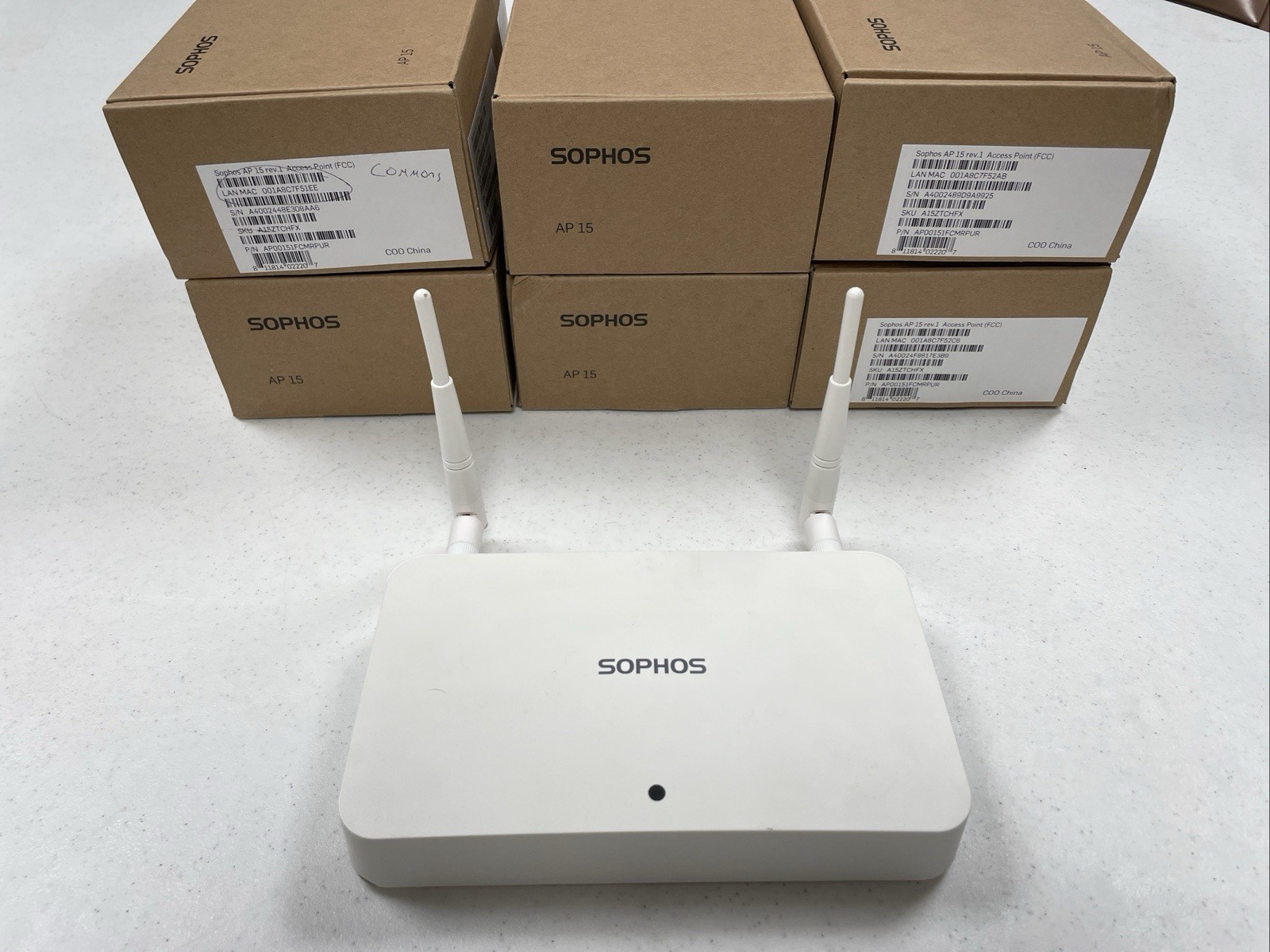 [SET OF 7] Sophos AP 15 Wireless AP 802.11ac Dual Band WAP Wi-Fi adapter