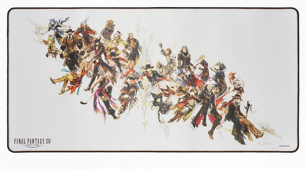 FINAL FANTASY XIV Dawntrail Gaming Mouse Pad Mousepad Desk Mat All Jobs FF 14