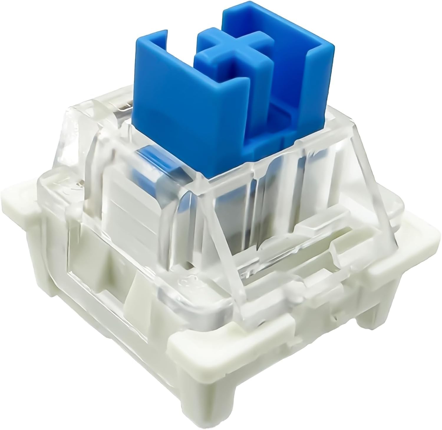 90 PCS Outemu Blue Switches 3Pin Clicky Tactile 50gf RGB Dustproof Switches