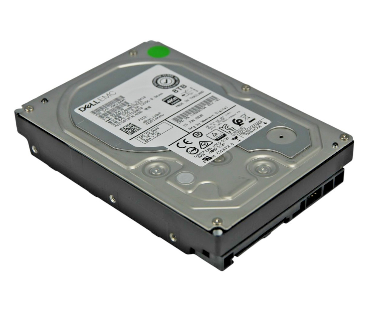 Dell EMC 8TB 7.2K SAS 12Gb/s 4Kn 3.5" HDD HUS728T8TAL4200 118000784 100% Health