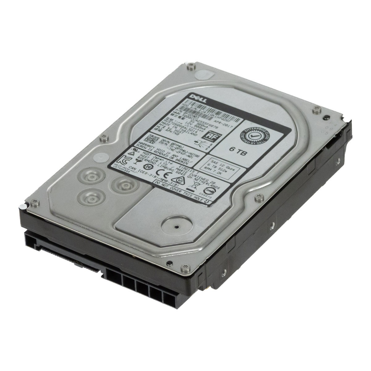 HARD DRIVE DELL 0PYM8J HUS726060AL5214 6TB 7.2K 128MB SAS-3 3.5''