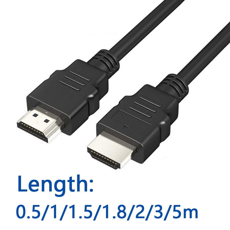 HDMI 2.0 Cable 1.8m 4K60Hz High Speed Male to Male Gold Plated for TV Monitor