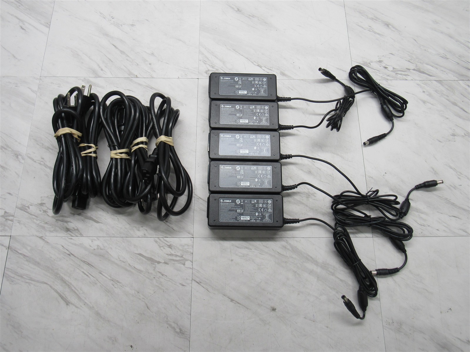 5 LOT Zebra Printer 24V AC Adapter SAWA-31-25024 60W Power Supply ZD410 GK420D