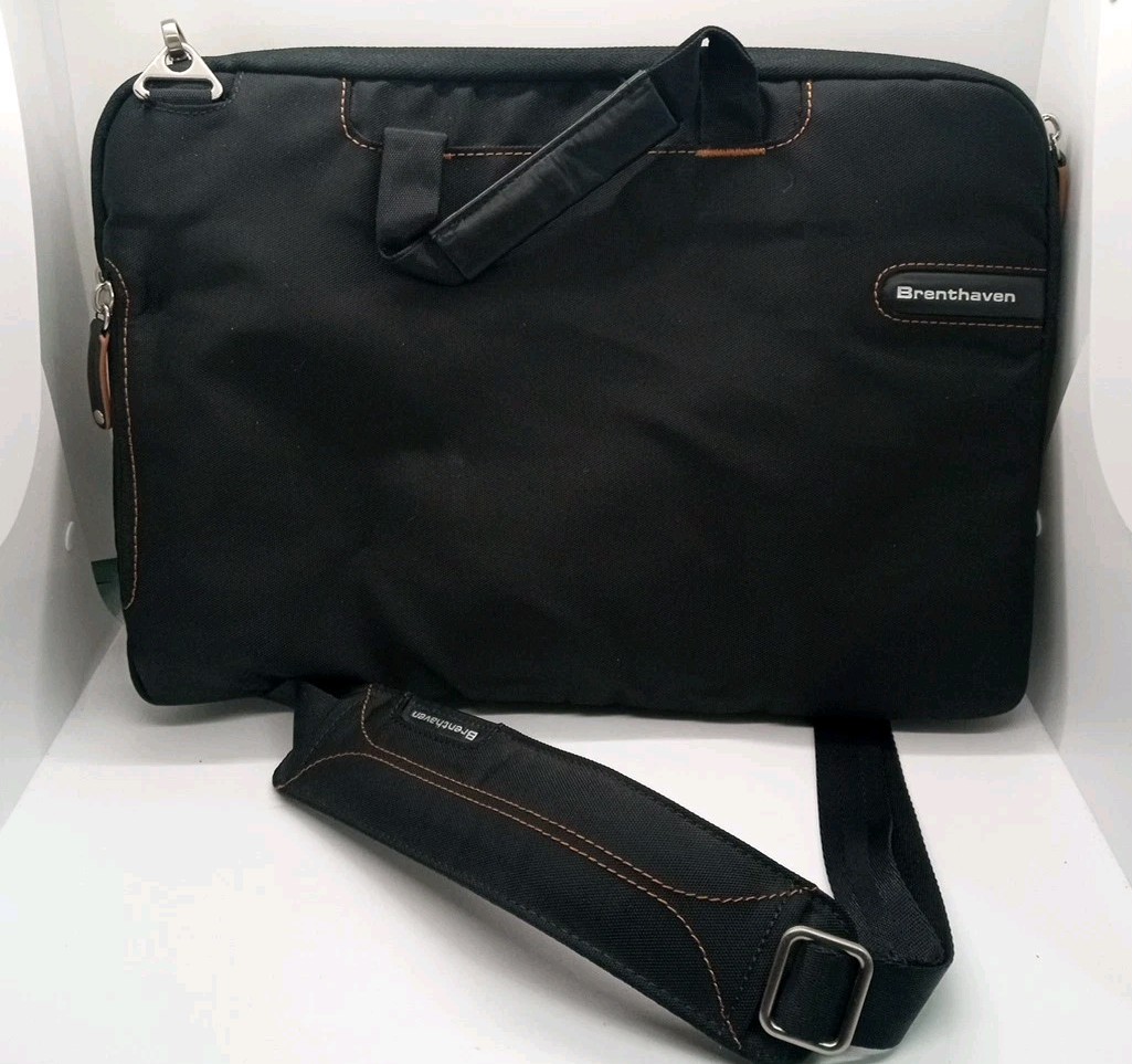Brenthaven 14” Laptop, Tablet, Multi Pocket Padded Insulated Shoulder Strap Bag