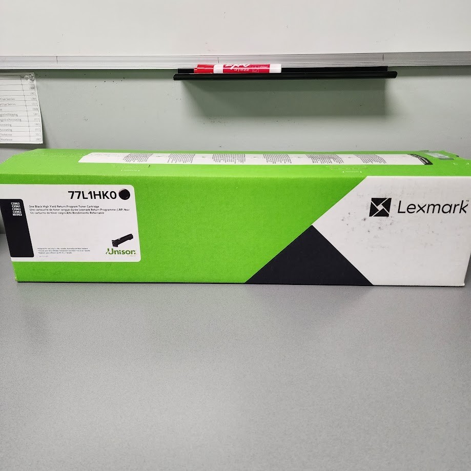 Lexmark 77L1HK0 Black High Capacity Toner Cartridge - Genuine OEM