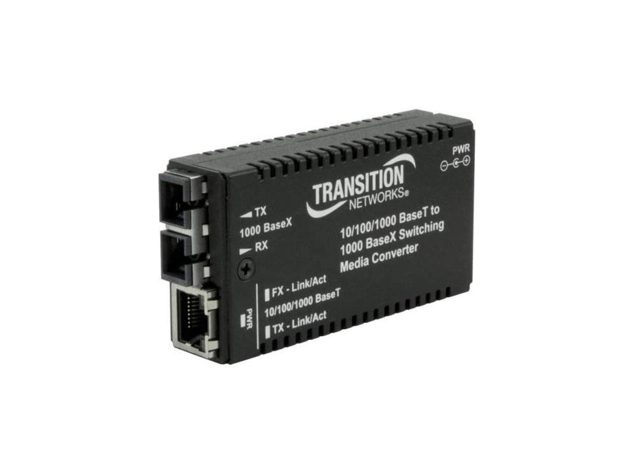 Transition Networks Mini Gigabit Ethernet Media Converter