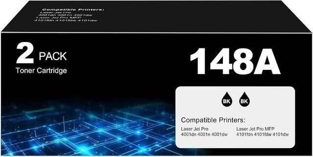 148A Toner Cartridges Black for HP 148A 148X W1480A W1480X Printer Laser Jet Pro
