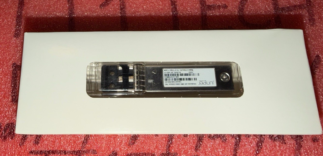 10x New Juniper SFPP-10G-SR-C SFP+ 10G-SR 740-021308 Transceiver EX-SFP-10G-SR