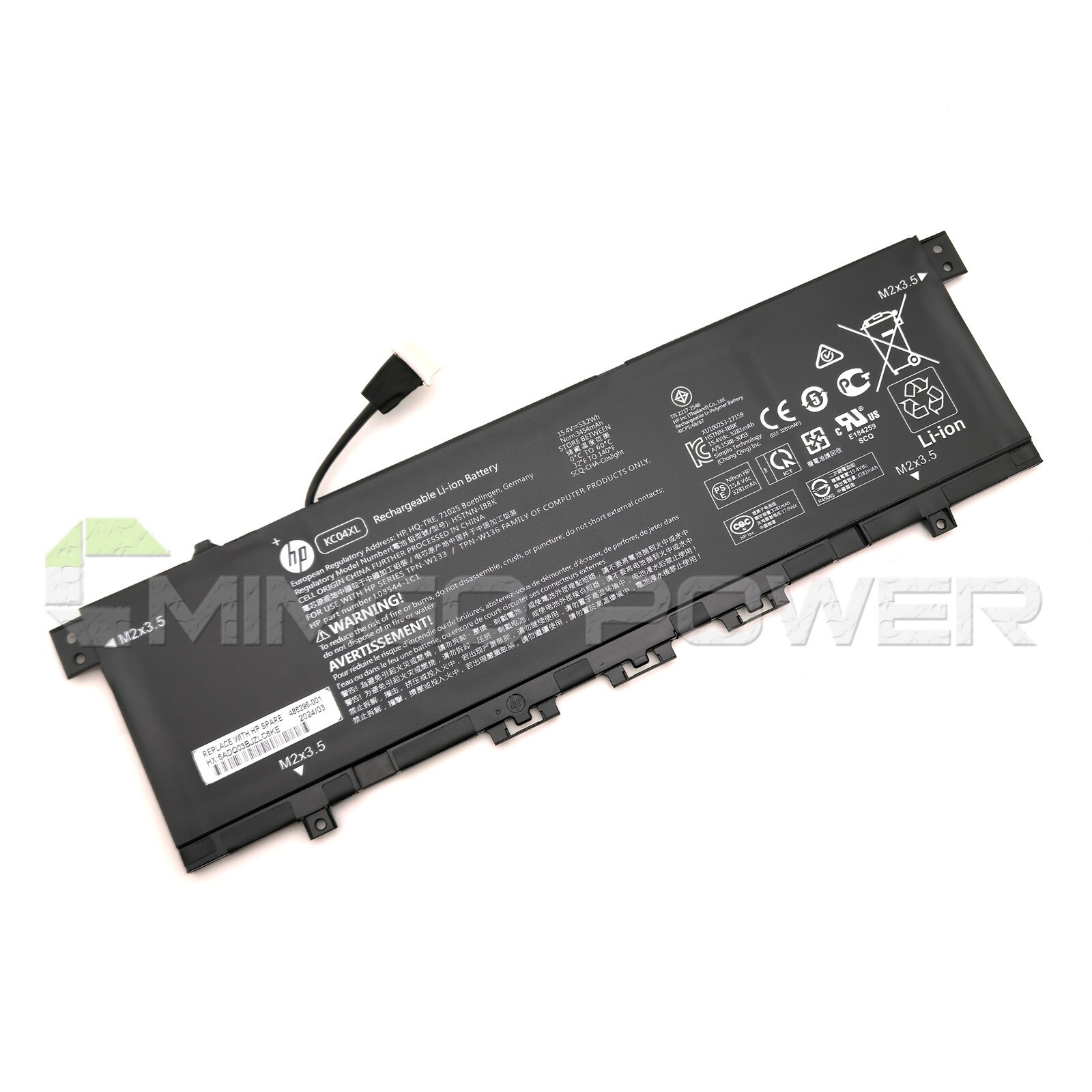 New Genuine KC04XL Battery for HP ENVY 13-AG 13-AH 13-AR HSTNN-DB8P HSTNN-IB8K