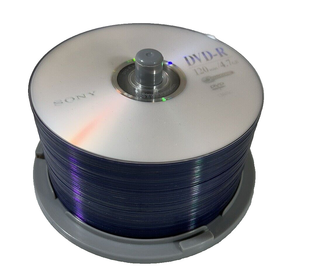 Lot of 40 approx. Sony DVD-R Discs 120min 4.7 GB