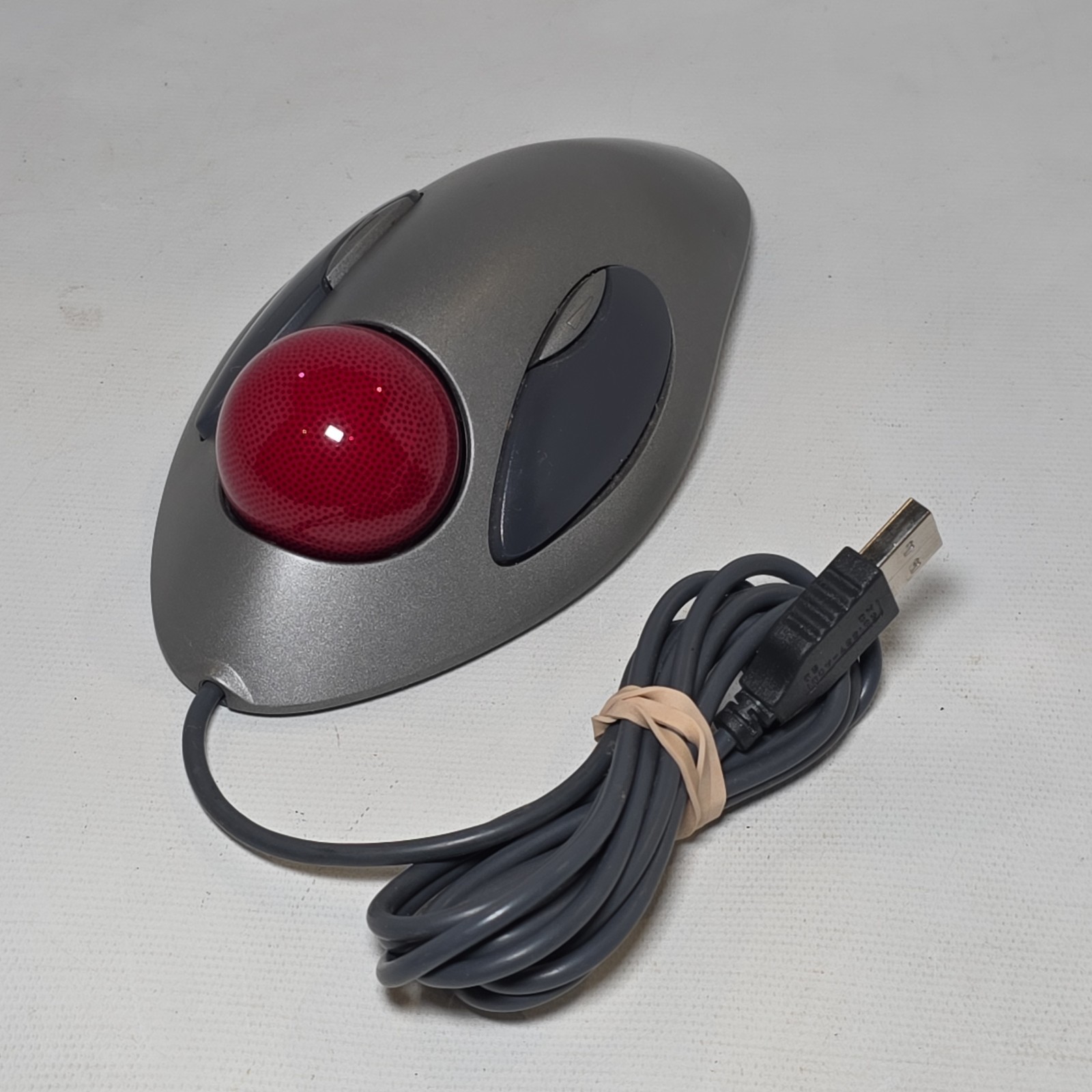 Logitech Ambidextrous Trackman Marble USB T-BC21 Mouse Trackball