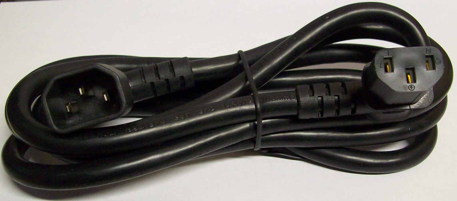 YUNG LI YP-32L 15A 250V 6FT Power Extension Computer Cord  X2