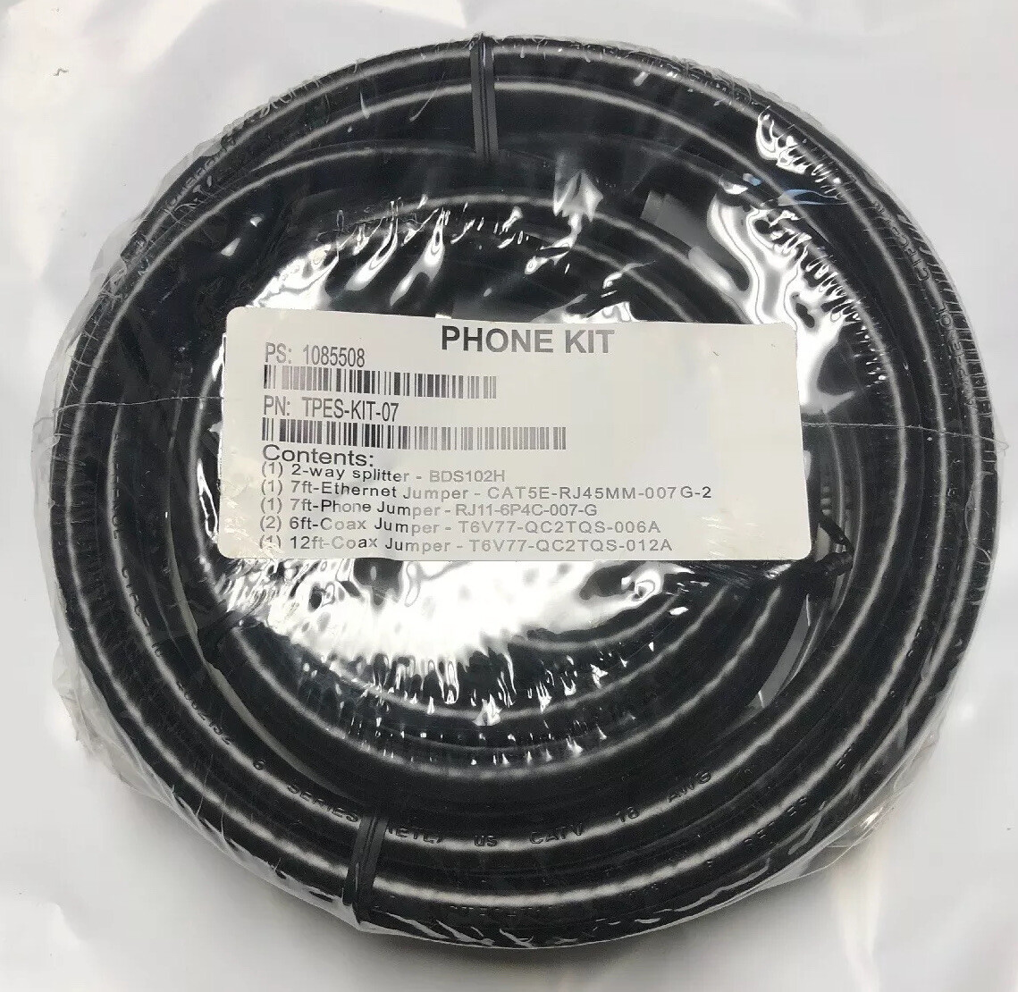 NEW Spectrum Time Warner Arris Internet Phone Cable Modem Wiring Kit TPES-KIT-07