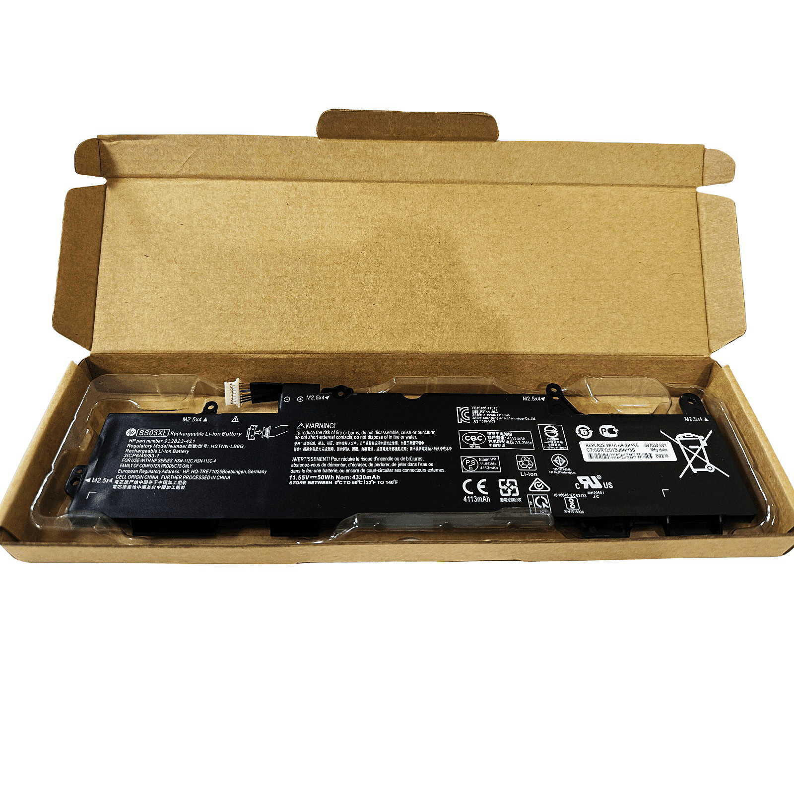 OEM Genuine SS03XL 50WH Battery For HP EliteBook 735 745 755 830 836 840 846 G5