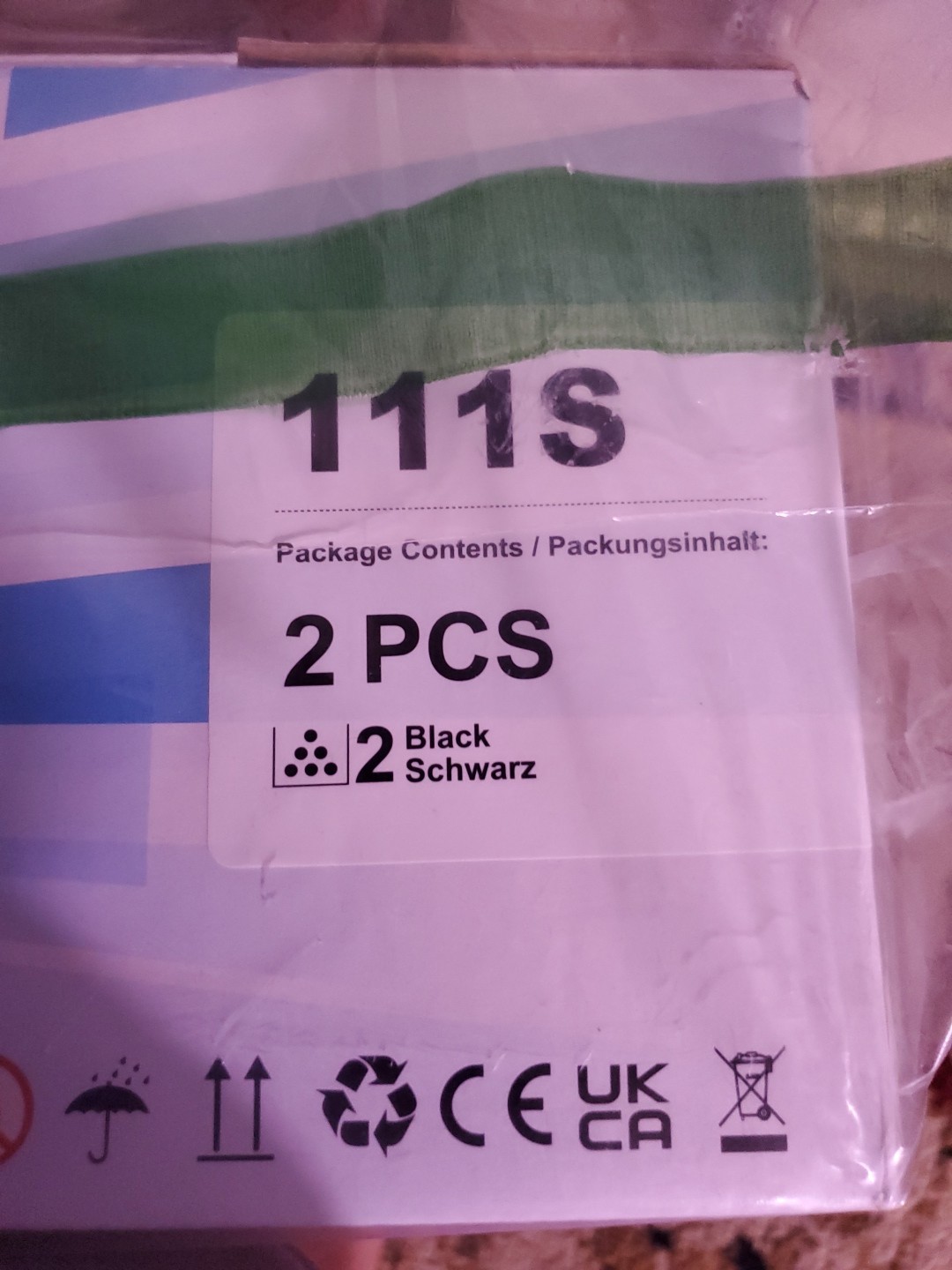 111s 2pcs Black Toner Cartridge  Brand New Unopened Sealed For Your Printer