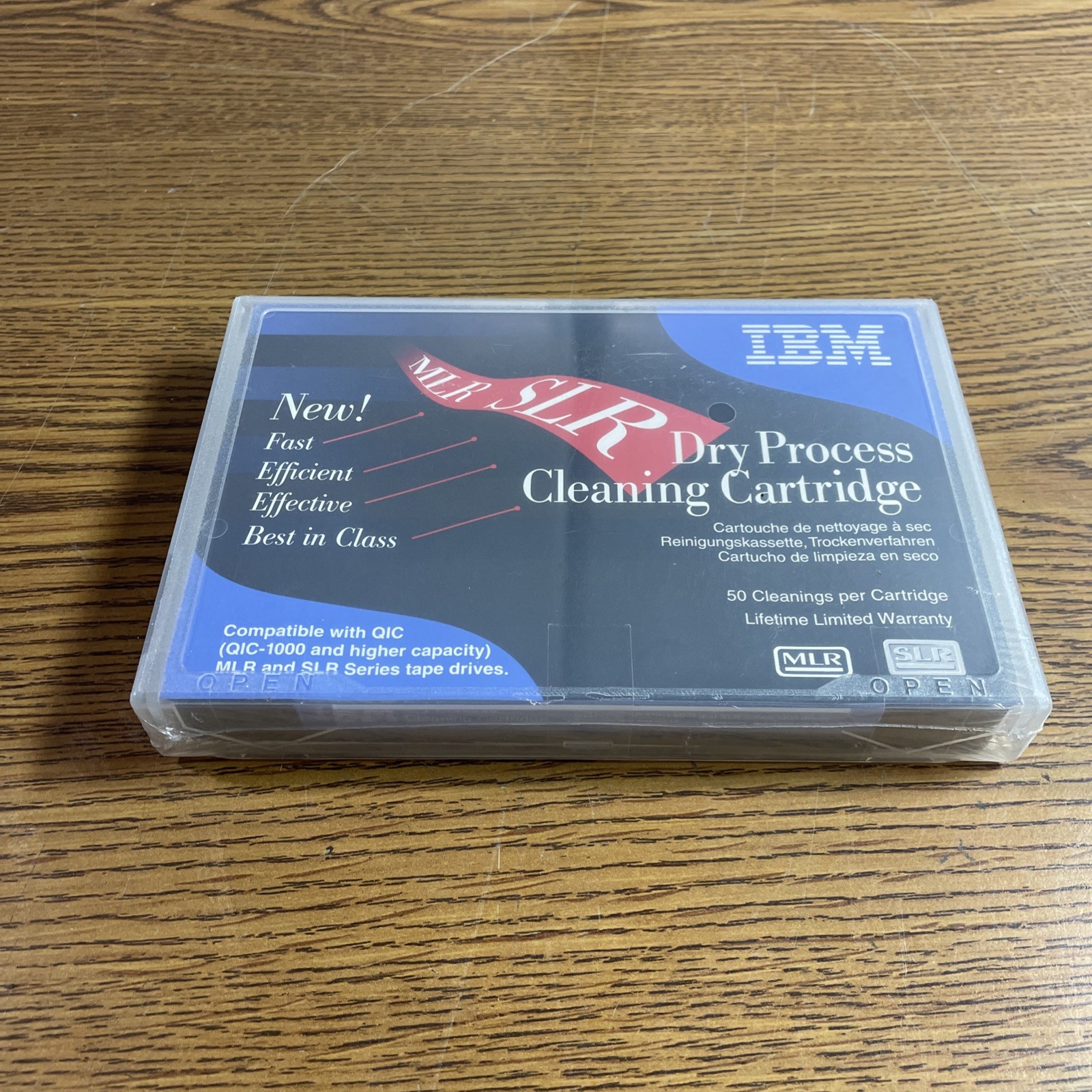 IBM SLR Dry Cleaning Cartridge for MLR / SLR Tape Drives