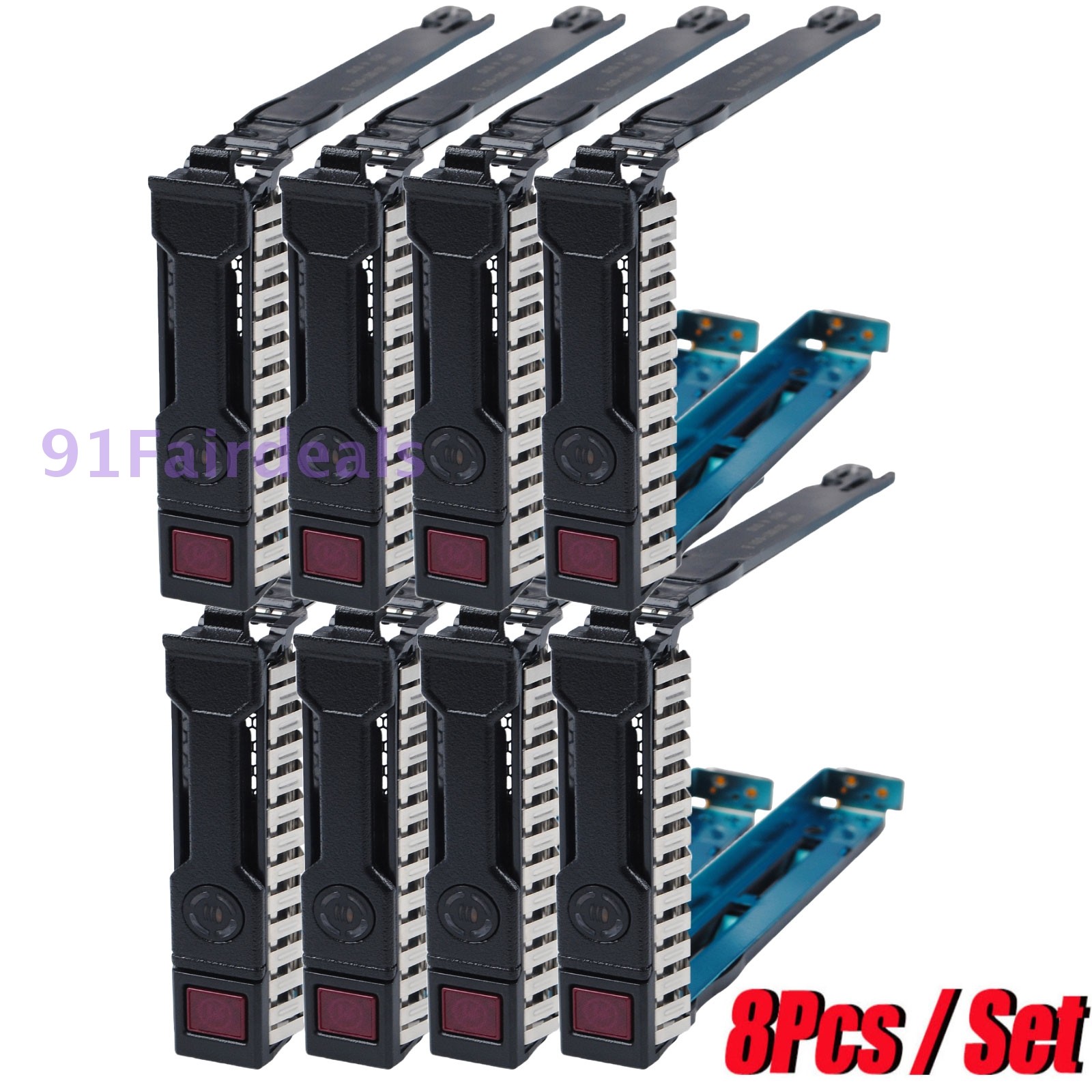 8X 2.5" Hard Drive Tray Caddy For HP BL465c DL320e DL360p ML310e Gen8 651687001