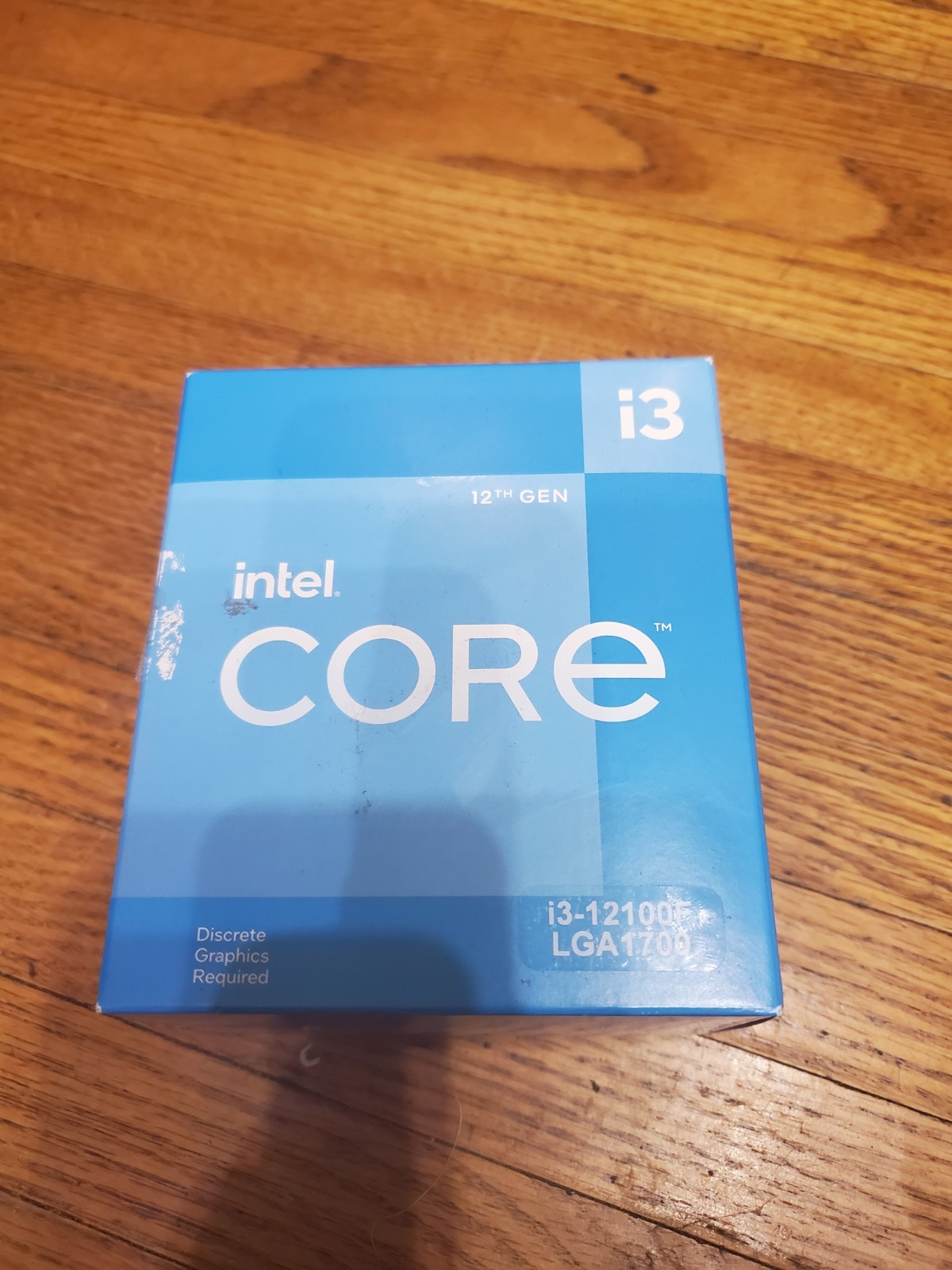 Intel Core I3-12100F Retail 1700/4 Core/3.30Ghz/12Mb/Alder Lake/60W BX8071512100