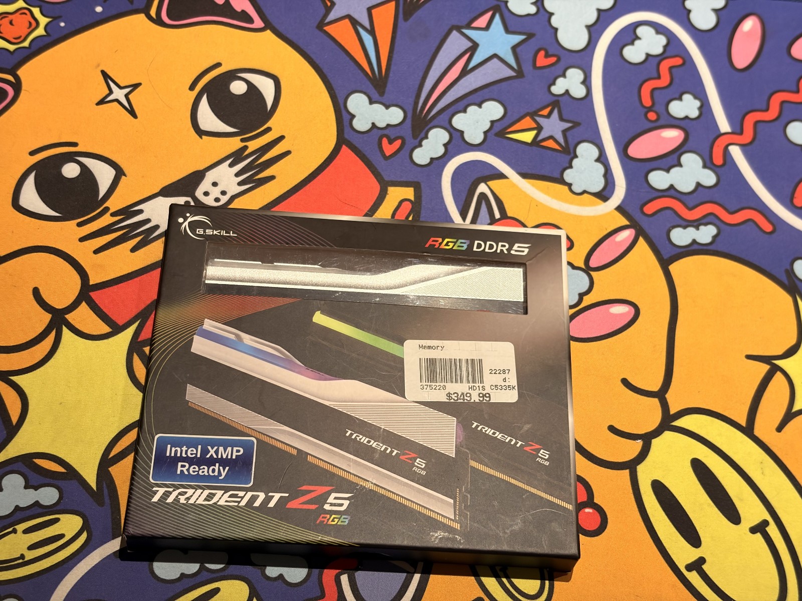 G.SKILL Trident Z5 RGB 32GB (2 x 16GB) PC5-51200 (DDR5-6400) DIMM CL32 Memory
