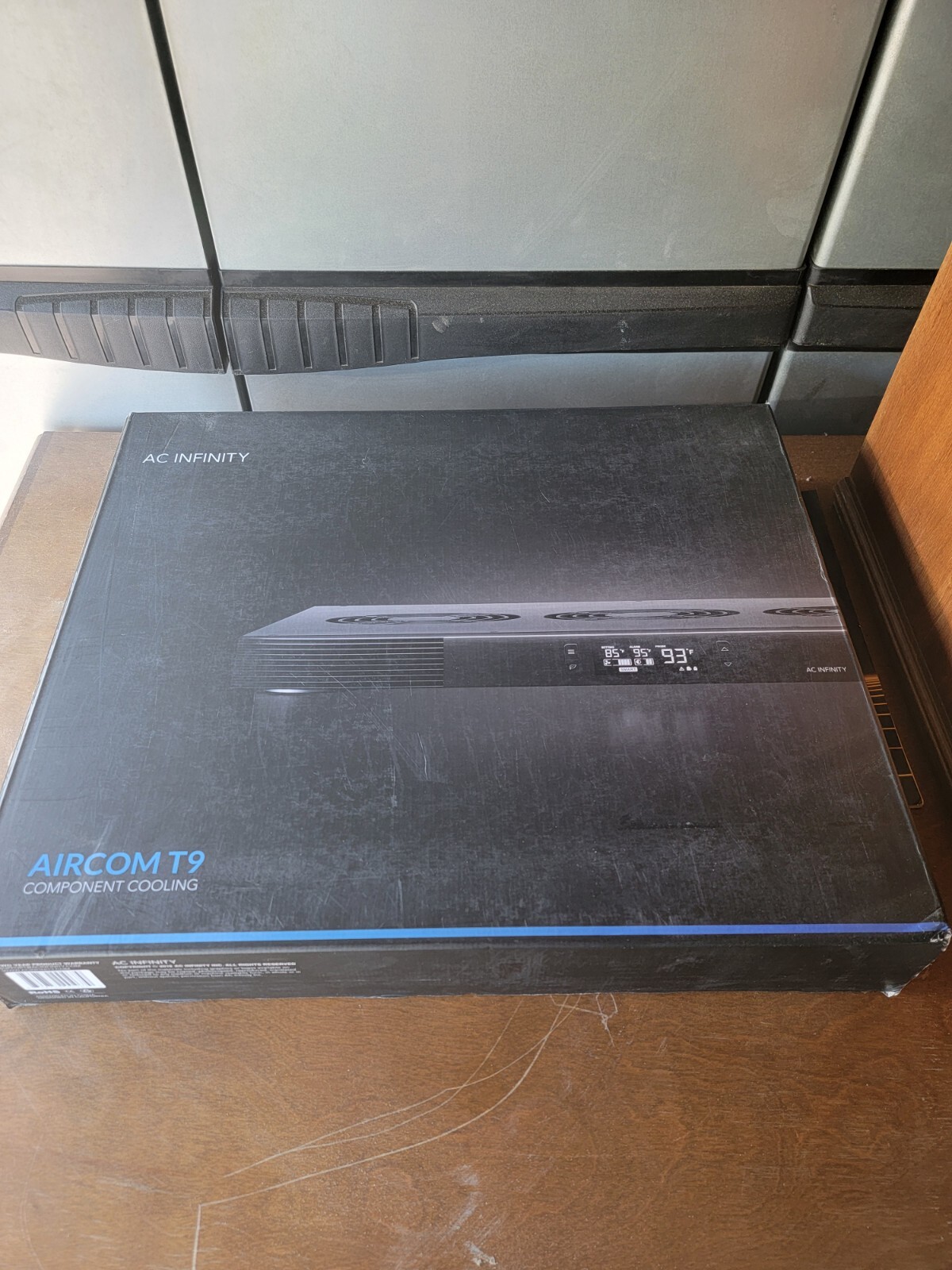 AC Infinity AI-ACT9 AIRCOM T9 Quiet Cooling Fan System For Receivers \ Amps 17" 