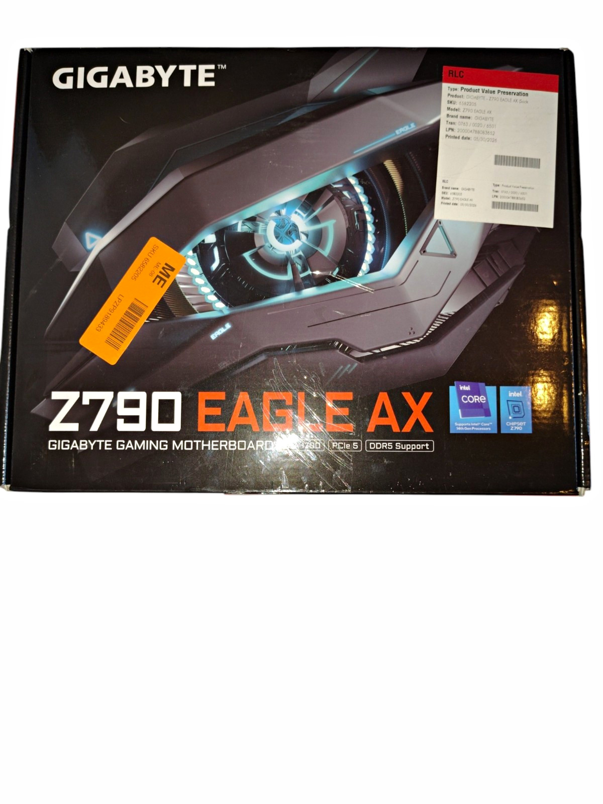 GIGABYTE Z790 EAGLE AX LGA 1700 Intel ATX DDR5 Gaming M.2 PCIe