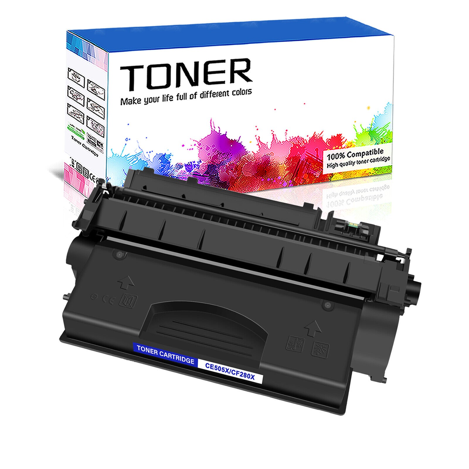 CE505X 05X HighYield Toner Cartridge for HP Laserjet P2055 P2055dn P2055d P2055x