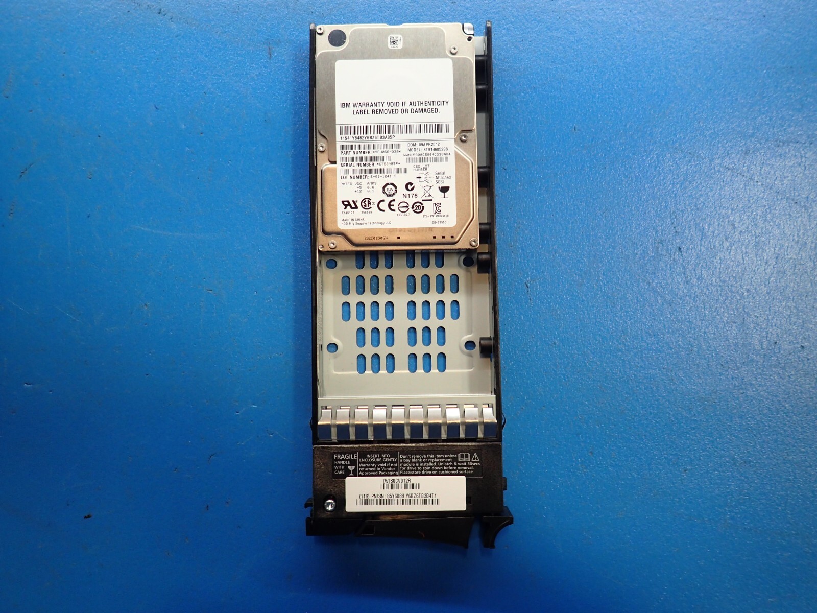 IBM 46K4804 46K4791 41Y8482 ST9146852SS 139GB 15K 2.5" SAS HDD Hard Disk Drives