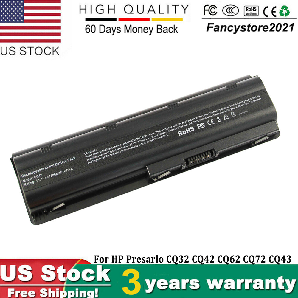 New 9Cell Battery for HP Pavilion dm4 dv3 dv5 dv6 G42 G62 G72 dv7 g4 g6 g7 CQ56