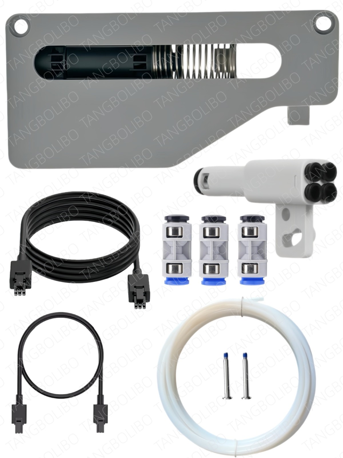 4-in-1 AMS Expansion Port Kit PTFE Tube Connector For X1 P1 X1C P1S 3D Printer