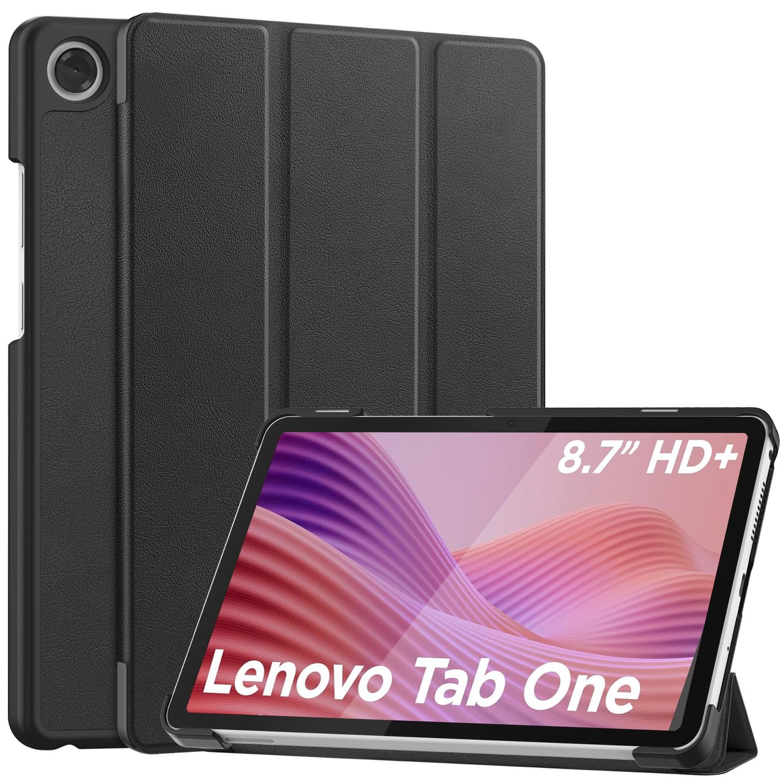 YRH for Lenovo Tab One 8.7 Case 2025, with Auto P11 Gen 2 (11.5''), Black