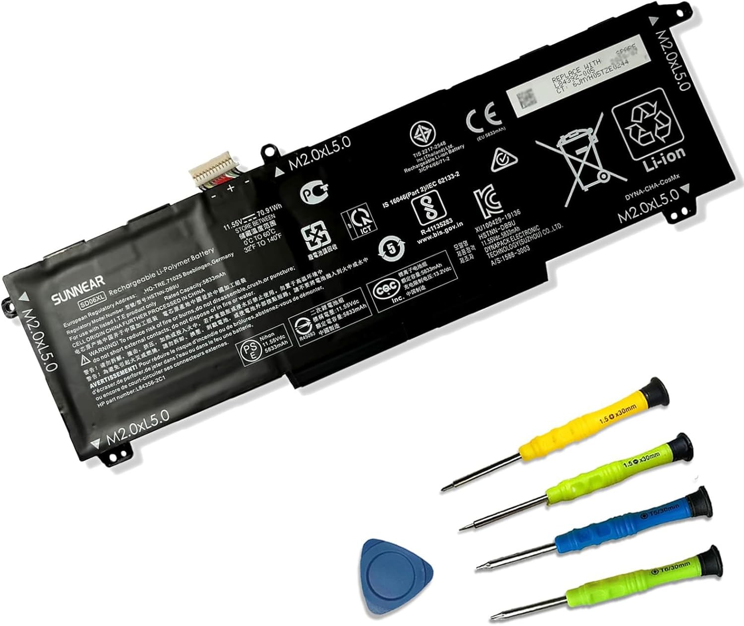 SD06XL Battery Replacement for HP Omen 15 EK 15 EN 15 EK0000 15 EK0009TX 15