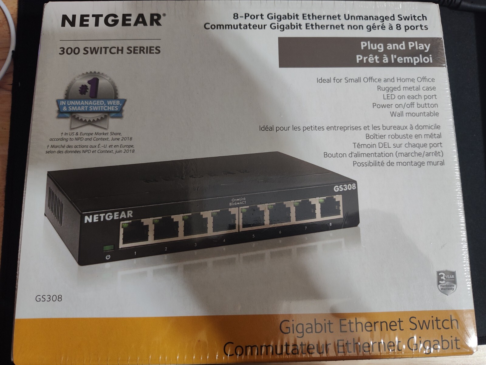 Netgear GS308 GS308-300PAS