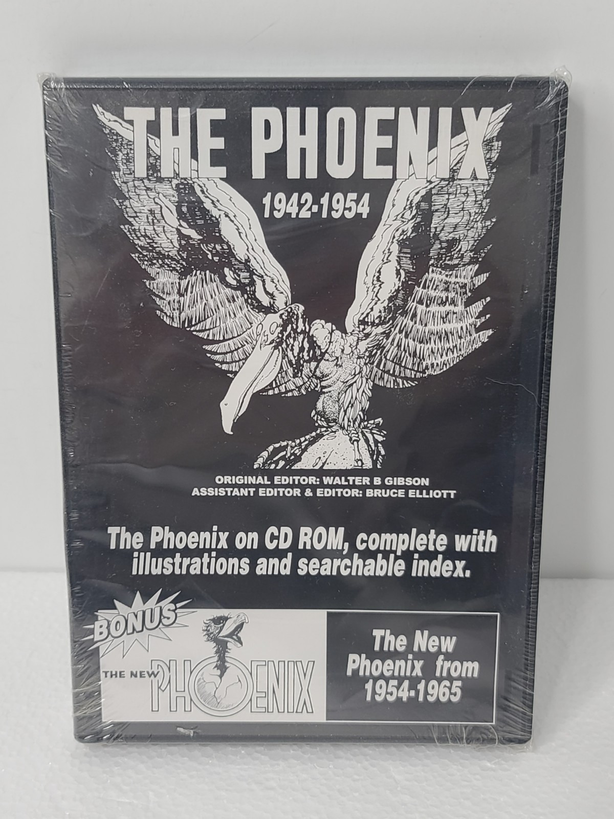The Phoenix 1942-1954 W/ Bonus New Phoenix 1954-1965 CD ROM Walter B Gibson NEW