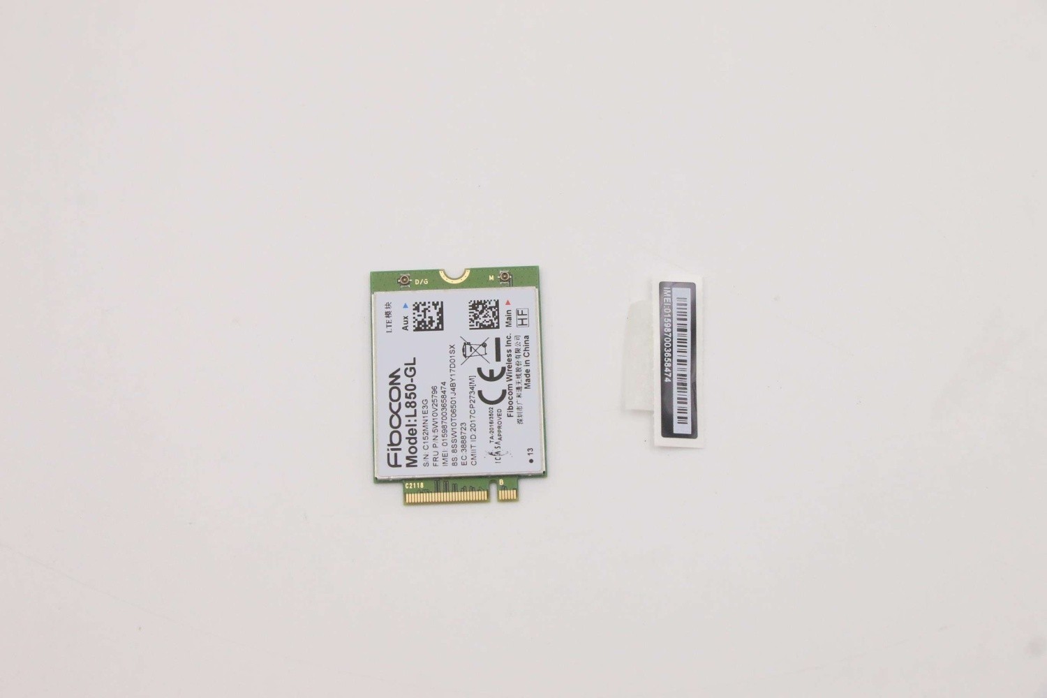 Genuine 5W10V25796 Lenovo WWAN Fibocom C14 Gen 1 Chromebook, 300e Chromebook G