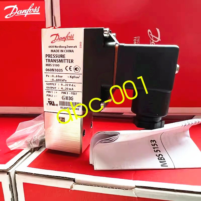 1pcs Danfoss MBS5100 060N1035 0-6bar Pressure Transmitter Sensor