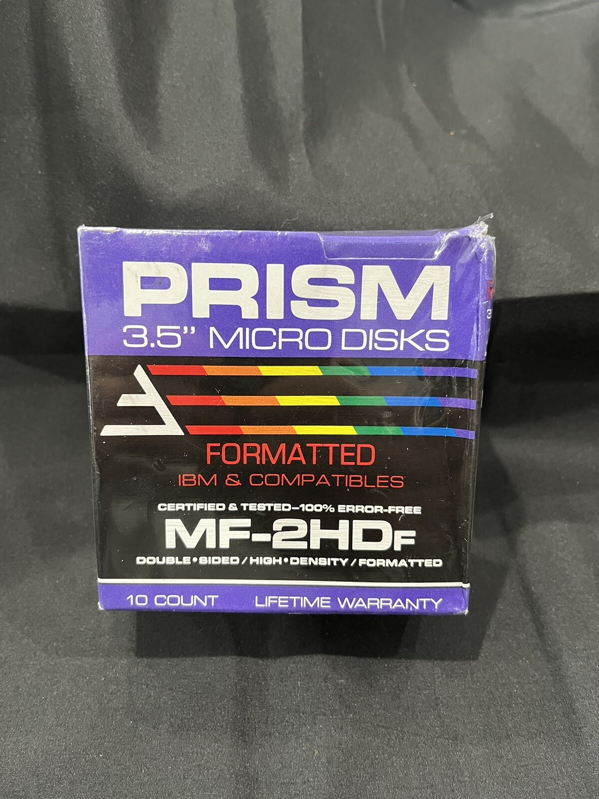 Prism ® Diskettes IBM PC 1.44 MB 3.5" Floppy Floppies Box Of 10 - New, Sealed
