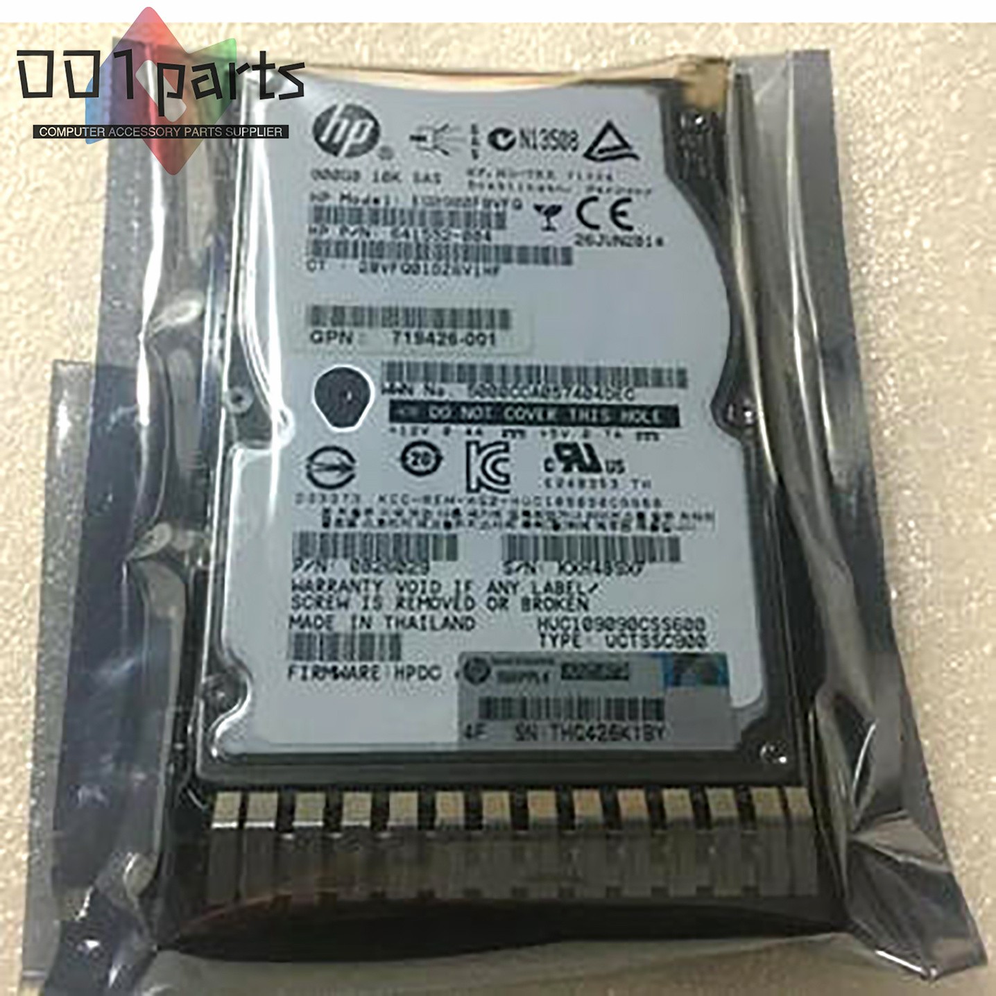 719424-B21 NEW HP 719429-001 900GB 10K 6G 2.5'' SFF SAS SC HDD Hard Drive