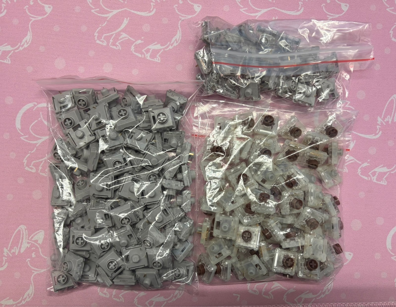Kailh Low Profile Switch Lot (Brown/Specter/Hades)