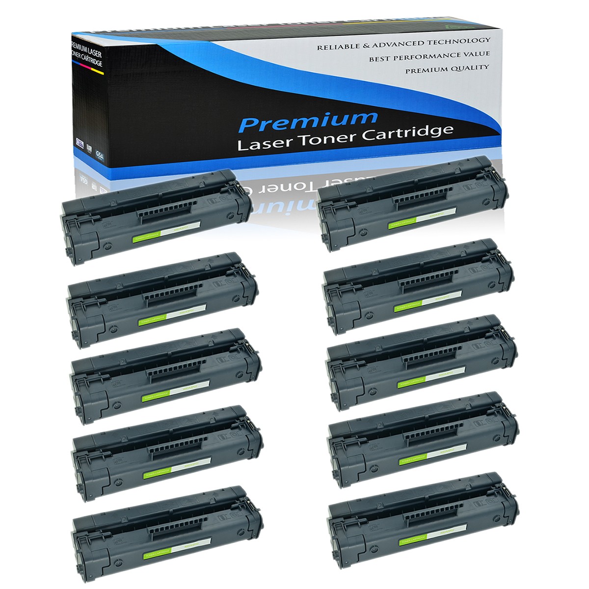 10PK Compatible C4092A 92A Toner for HP LaserJet 1100axi 1100se 1100xi 3200m