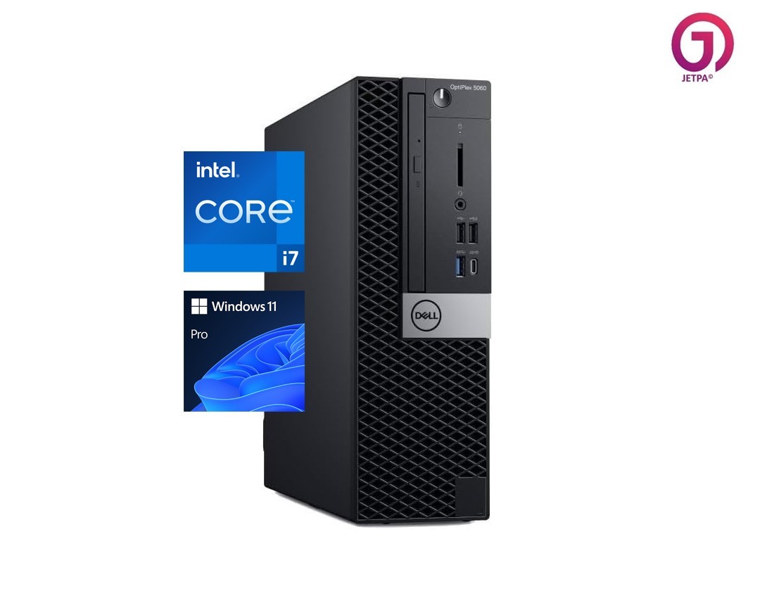 Dell OptiPlex 5060 SFF Desktop PC i7-8700 | 8GB | 256GB NVMe | WiFi+BT | Win11