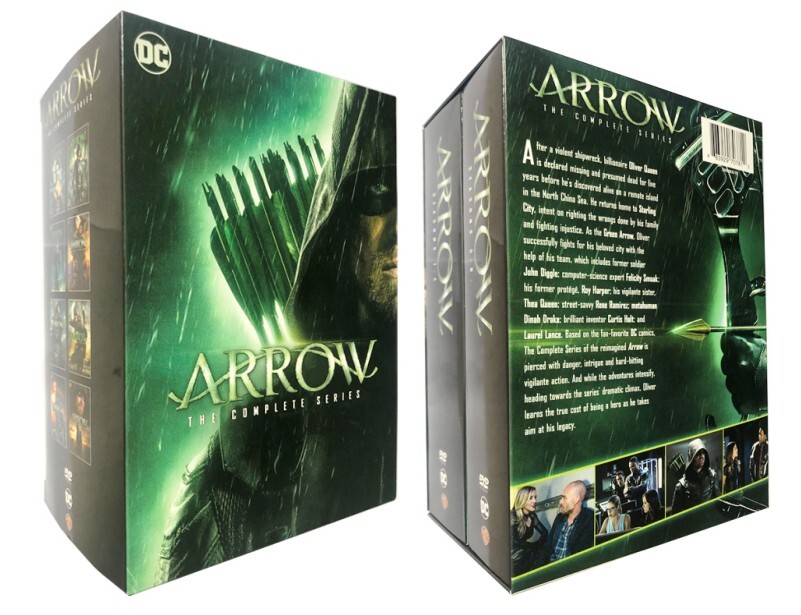 Arrow: the Complete Series season 1- 8 (DVD, 2020, 38-Disc)USPS- shipping