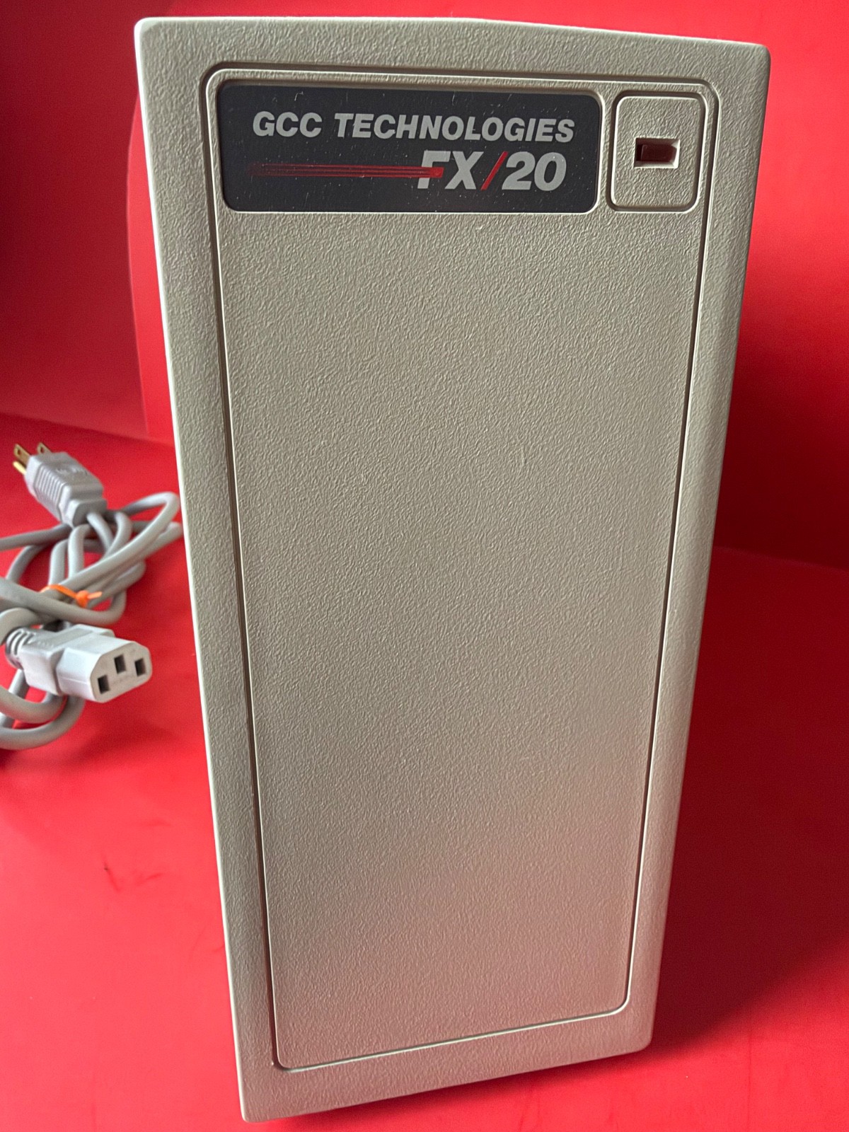 Apple II / Macintosh / GCC Technologies FX/20 MB External SCSI Hard Drive