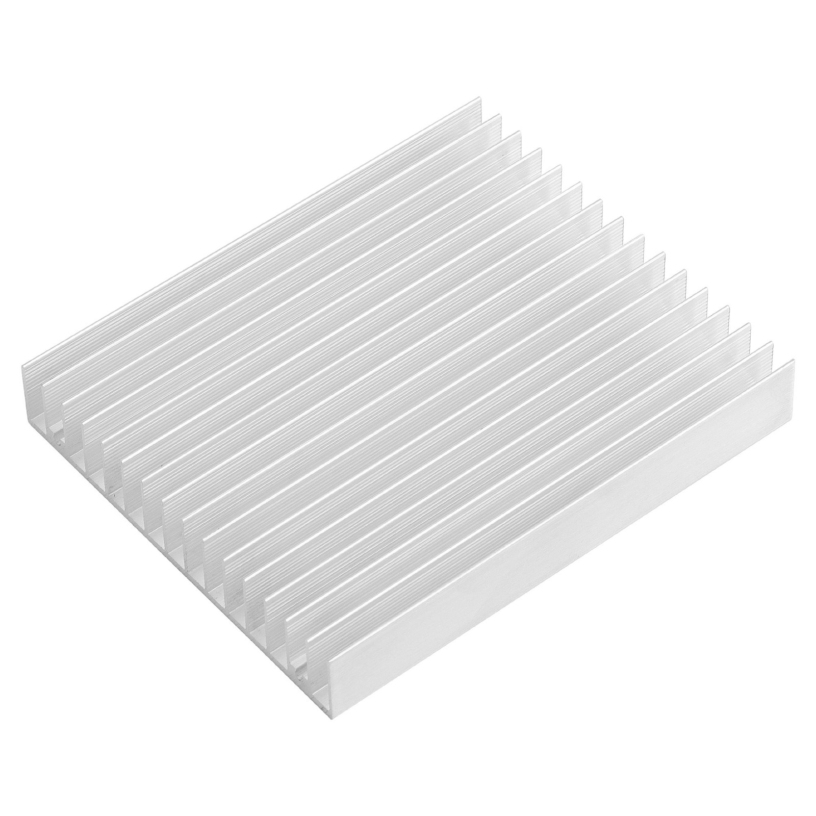 1PC Aluminum Heatsink Heat Diffuse Heatsink Cooling Fins, 4.7" x 3.9" x 0.7"