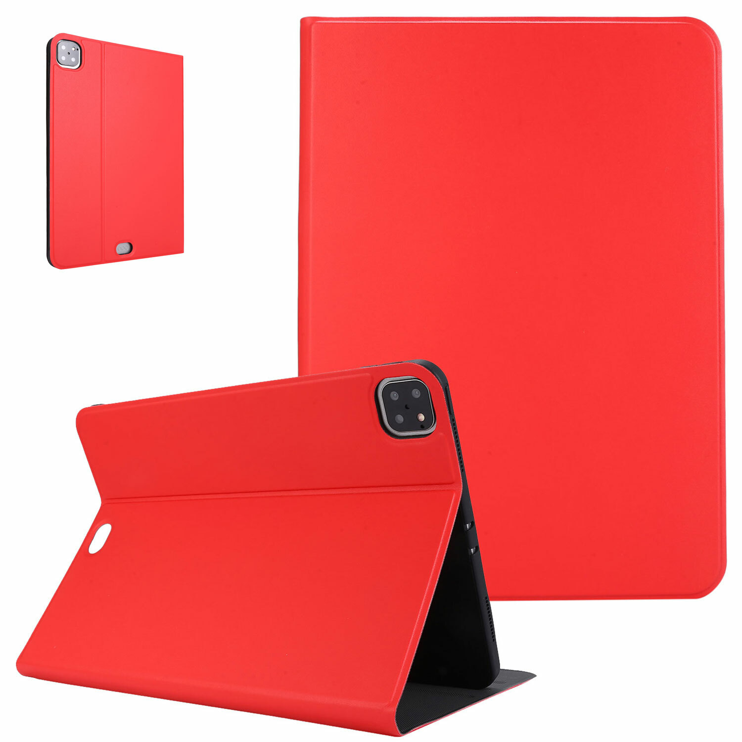 Luxury Leather Flip Wake/Sleep Stand Case Cover For iPad Pro 12.9" 4th Gen 2020