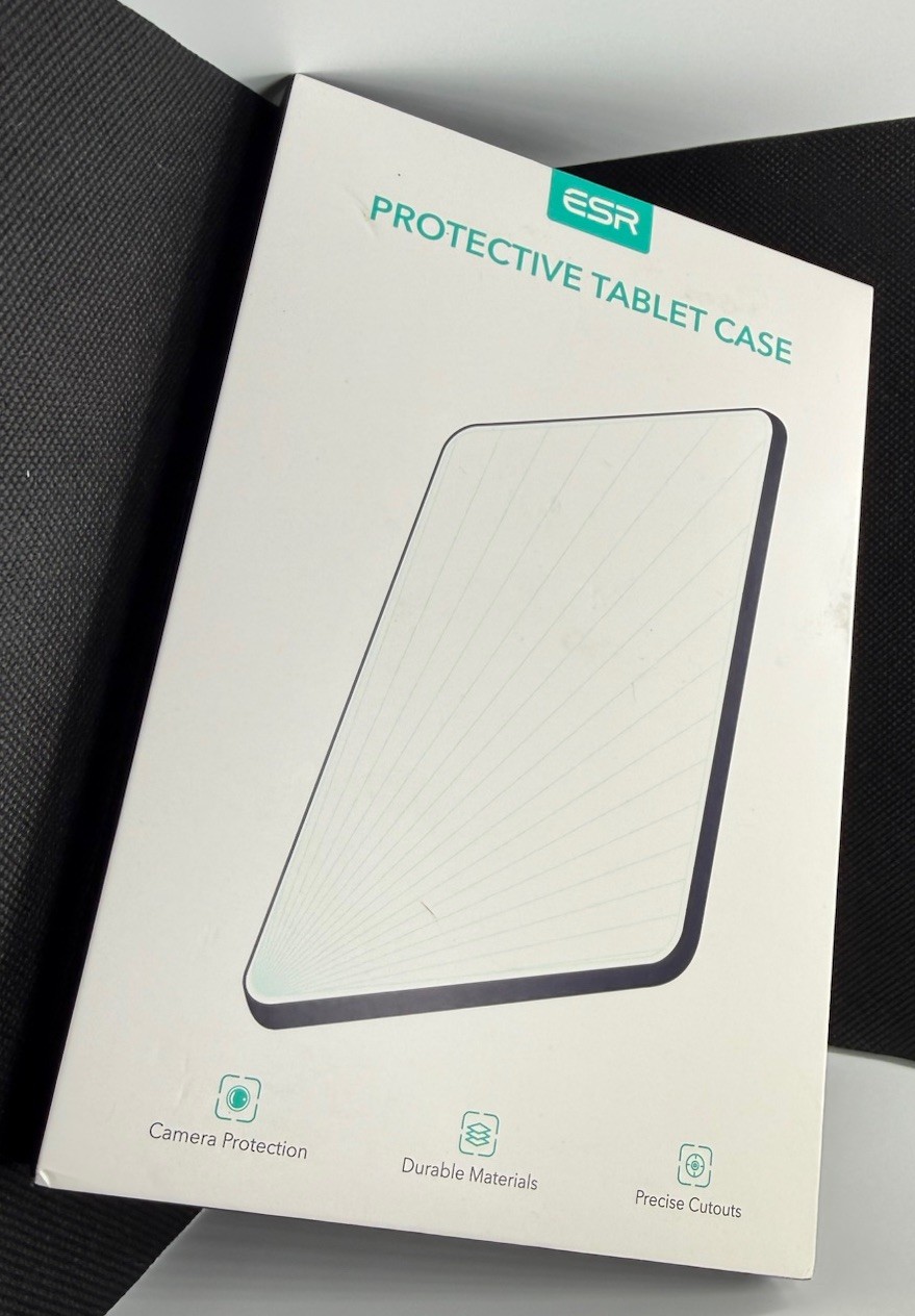 ESR Hybrid Case for iPad Mini 6 7 8.3” Clear Black New Open Box
